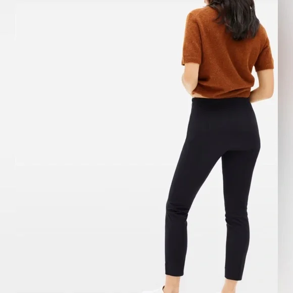 Everlane The Side-Zip Stretch Cotton Pant - Picture 2 of 9